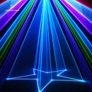 Axyaa RGB High Frequency Pattern Laser Light for DJ Party Dance Disco Music
