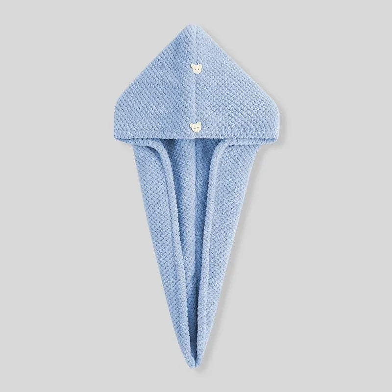 Axyaa Care Cap Hair Towel Wrap for Women, Super Absorbent Microfiber Hair Wraps