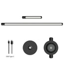 Axyaa LED Wall Lamp: Modern Magnetic Suction, 6000mAh Battery, Indoor Sconce for Living Room & Bedroom