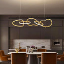 Axyaa Modern LED Pendant Chandelier for Living Room and Dining Room