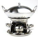 Axya Stainless Steel Alcohol Stove Hot Pot for Outdoors and Camping