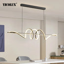 Axya Nordic LED Pendant Lights Minimalist Indoor Lighting for Dining Room and Kitchen