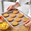 Axyaa Carbon Steel Non-Stick Rectangle Baking Pan for Biscuit Pie Pizza Roast