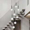 Axyaa Modern LED Pendant Chandeliers for Living Room Dining Room Indoor Lighting