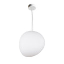 Axyaa Glass Ball LED Pendant Light for Modern Living Room, Bedroom, Kitchen, and Dining Area