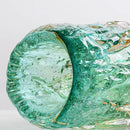 Axyaa Glass Vase: Living Room Floral Decor, Dining Table Centerpiece