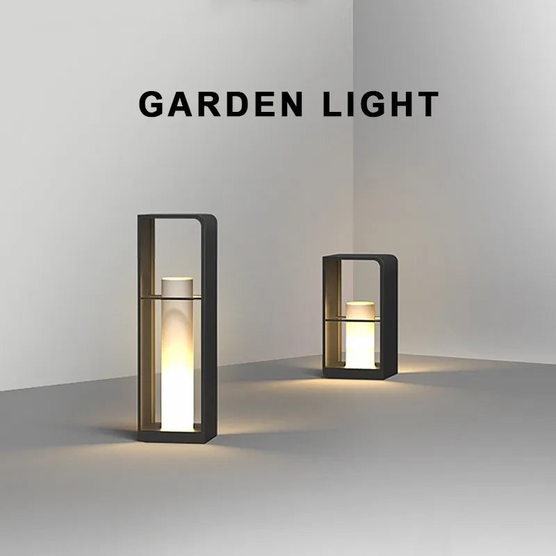 Axyaa Solar Pathway Lights: Waterproof LED Landscape Decor for Yard, Patio, Walkway