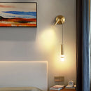 Axya LED Wall Light: Modern Bedroom Spotlight Chandelier for Reading and Ambiance