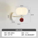 Axyaa Pumpkin Wall Lamp: Modern Nordic LED Sconce for Bedroom and Living Room