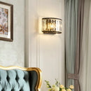 Axyaa Nordic Crystal Wall Lamp for Bedroom and Living Room