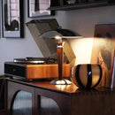 Nordic Wooden Desk Lamp Industrial Style Axyaa Brand Bauhaus Design Home Decor