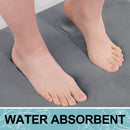 Axyaa Soft Memory Foam Bathroom Mat - Non-slip Absorbent Washable Rug