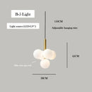 Axyaa Nordic Minimalist Magic Bean Pendant Light - Luxurious Creative Chandeliers
