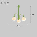 Axyaa Kids' Pumpkin Green Chandelier