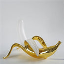 Axyaa Nordic Banana Desk Lamp LED Night Light Glass Bedroom Home Decor