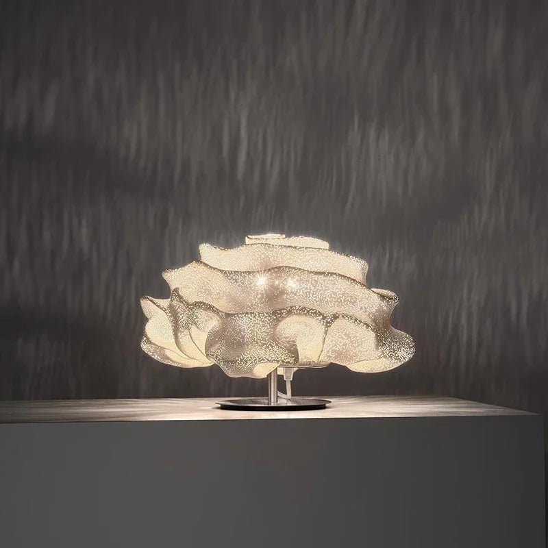 Axyaa Tulip Flowers LED Table Lamp - Modern Nordic Bedroom Decor