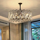 Luxury Crystal Chandeliers by Axyaa - Modern LED Pendant Lamp for Living Room & Kitchen Island