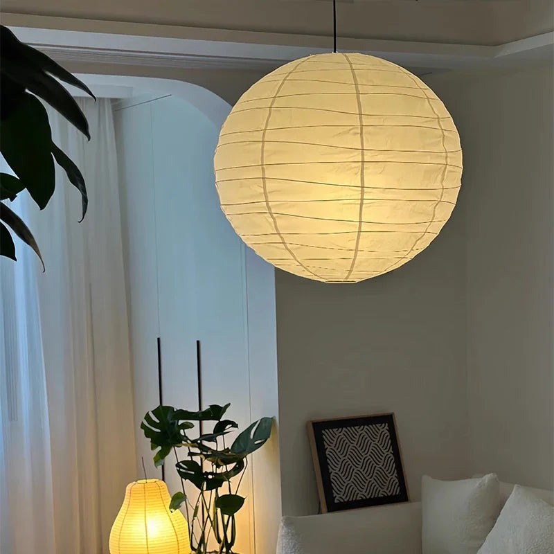 Axyaa Wabi-sabi LED Pendant Lamp - Interior Lighting for Bedroom, Living Room, and Dining Table