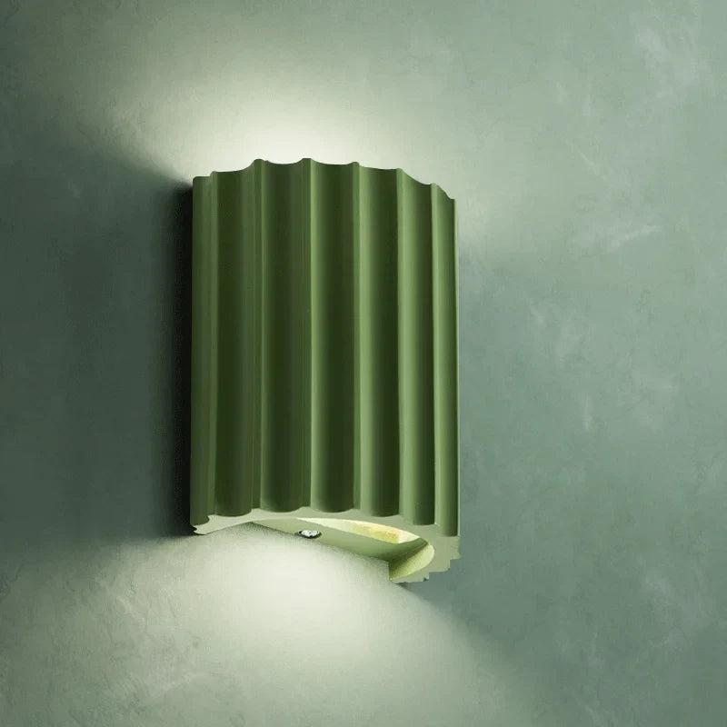 Axyaa Nordic Resin Wall Lamp for Modern Home Decor