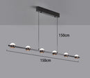 Axyaa Modern LED Pendant Chandeliers for Living Room Staircase Lighting