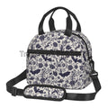 Axyaa Halloween Bats Insulated Lunch Bag with Adjustable Strap