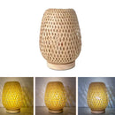 Axyaa Bamboo Study Table Lamp Bedside Japanese Style Warm Decoration