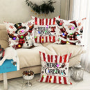 Axyaa Christmas LED Luminous Pillowcase - Santa Claus Snowman Design