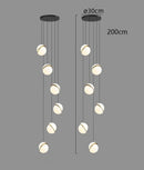 Axyaa Modern LED Chandelier Pendant Lights for Indoor Dining Room Lighting