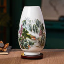 Axyaa Jingdezhen Ceramic Vase for Home Decor and Office Ornaments