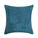 Axyaa Striped Corduroy Cushion Cover - Classic Sofa Bed Decoration Pillowcase