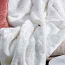 Luxurious Faux Rabbit Fur Rug by Axyaa: Cozy Living Room Bedroom Decor & Play Mat
