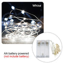 Axyaa LED Fairy Lights Battery Operated Copper Wire String Lights for Outdoor Events