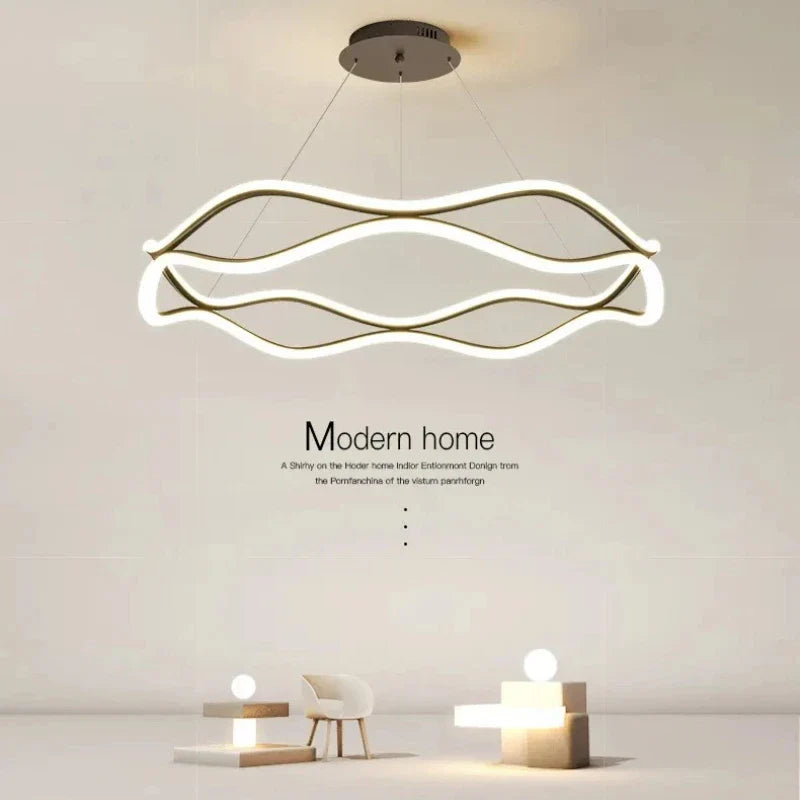 Axyaa Nordic Simple Chandelier for Home Lighting in Living Room, Dining Room, Bedroom
