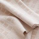 Nordic Knitted Summer Air Conditioner Cover Blanket Axyaa Plaid Pattern Casual Blanket