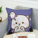 Axyaa Mochi Cat Luxury Cushion Cover Set for Sofa and Bed