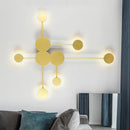 Axyaa Nordic Minimalism LED Wall Lights for Bedroom Living Room Restaurant Hall
