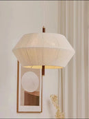 Axyaa Wabi Sabi Cotton Thread LED Pendant Lights for Dining Room Decor