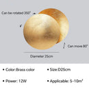 Axyaa Eclipse LED Wall Light for Home Decor & Lighting