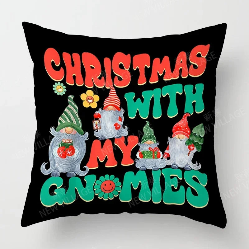 Axyaa Christmas Series Pillowcases for Festive Home Decor 40x40 50x50 60x60 35x35