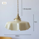 Axyaa Glass Flower Pendant Light for Dining room, Kitchen, Bedroom, Bedside