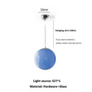 Axyaa Colorful Bubble Pendant Light for Bedroom & Children's Room, E27 Bulb