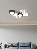 Axyaa Honeycomb Ceiling Lamp: Nordic Style Modern Minimalist Design