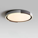 Axyaa Modern LED Ceiling Lamp, Acrylic Round Chandelier, Bedroom Living Room Study Lighting