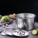 Axyaa Stainless Steel Food Storage Canister with Lid - Kitchen Organizer & Spice Box