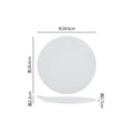 Axyaa Matte Stone Ceramic Plate Set for Molecular Cuisine and Desserts