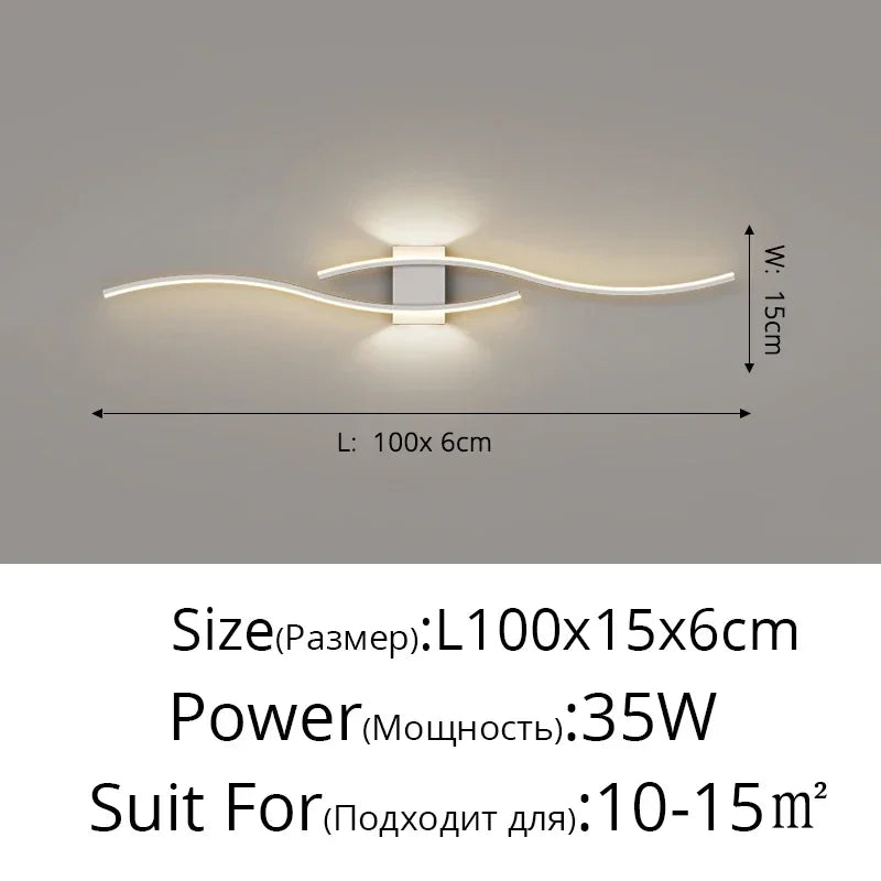 Axyaa Nordic LED Wall Lamp: Modern Home Lighting Fixture for Living Room, Bedroom, Kitchen