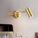 Axyaa Nordic Iron Wall Lamp Modern Living Room Bedroom Study Decor Light
