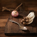 Axya Solid Wood Cutting Board for Photography Props and Dessert Table Vintage Style