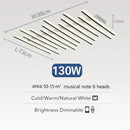Axyaa Nordic LED Ceiling Chandelier for Modern Living Room Dining Bedroom