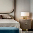 Axyaa LED Desk Lamp: Japanese Minimalist Style, Warm Light for Bedroom, Study, and Home Decor